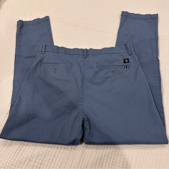 Original Penguin Men's Steel Blue Chinos - Picture 2 of 4